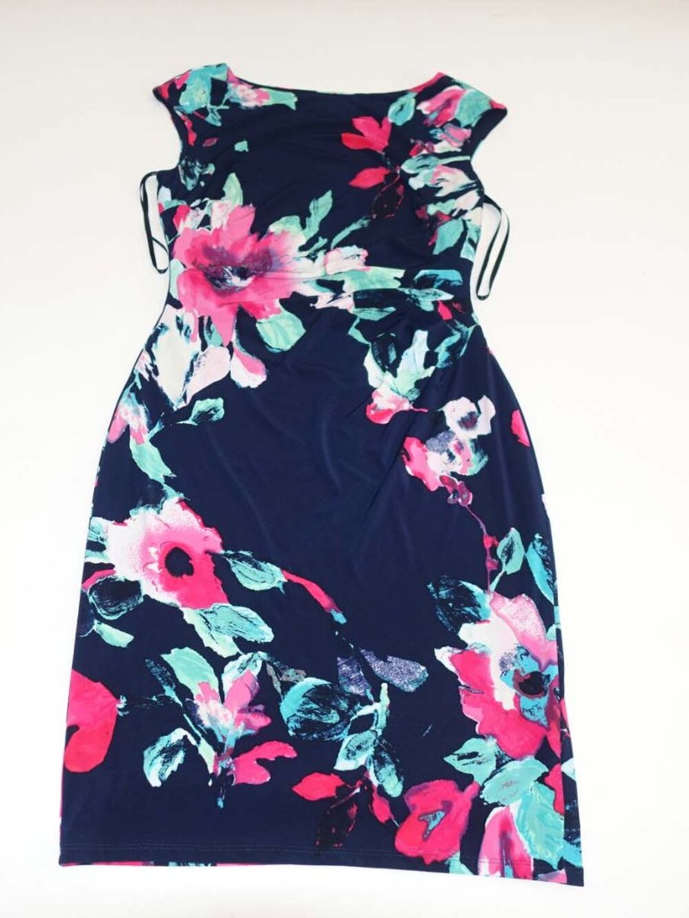 Lauren Ralph Lauren Women's Sleeveless Sheath Dress Size 6 Floral Print LRL